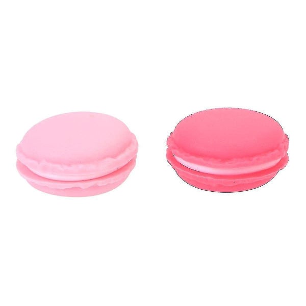 2pcs Macarons Storage Boxes Multi purpose Mini Pill Organizer Cases Jewelry Box Carousel 1