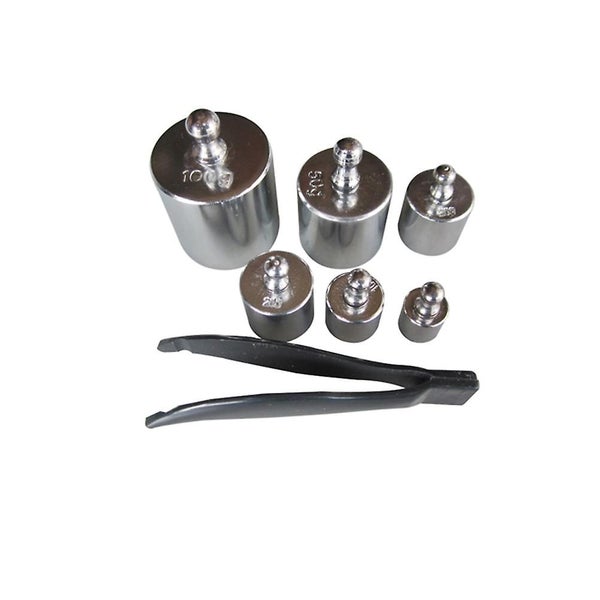 6pcs Precision Steel Scale Weight Kit Class Calibration Weights 5g 10g 2x20g 50 Carousel 2