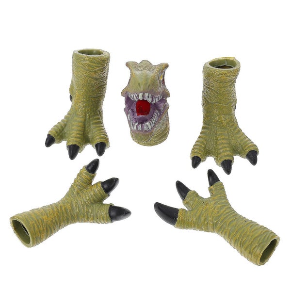 Toddler Bath Toy Rubber Finger Puppet Animal Puppet Gloves Doll Rubber Animal F Carousel 3