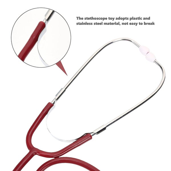 Kids Stethoscope Toy Pretend Play Stethoscope Kids Role Play Educational Equipm Carousel 2