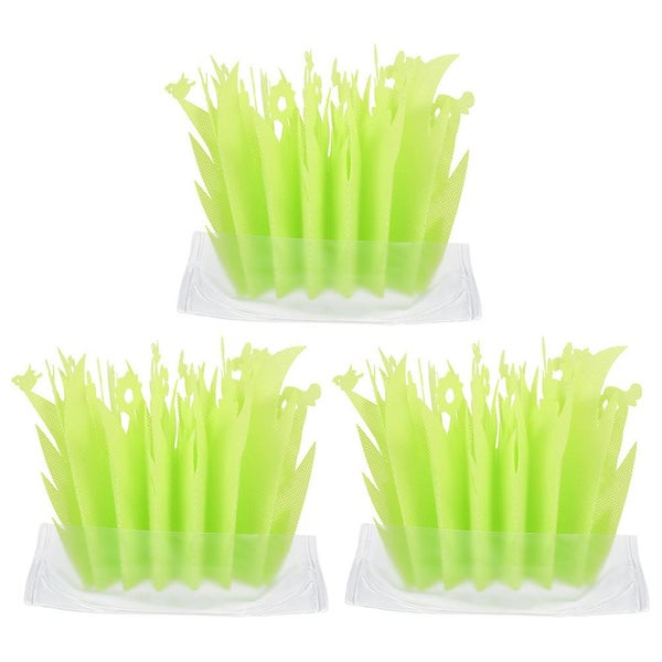 3pcs Reptile Tank Humidifier Decorative Simulated Plants Humidifier Reptile Ter Carousel 1