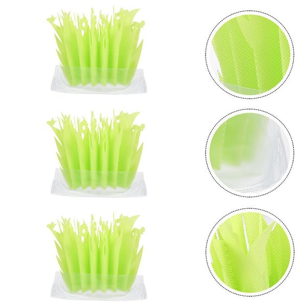 3pcs Reptile Tank Humidifier Decorative Simulated Plants Humidifier Reptile Ter Carousel 4