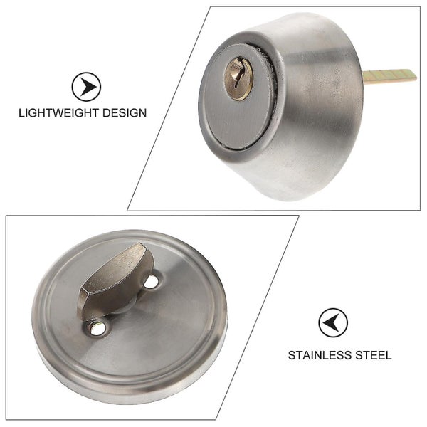1 Set Stainless Steel Door Lock Security Door Lock Privacy Door Knob Lock For H Carousel 2