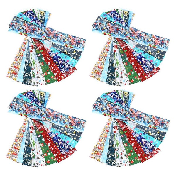 40 Sheets Fashion Stylish Pretty Christmas Manicures Stickers Nail Art Decals C Carousel 1