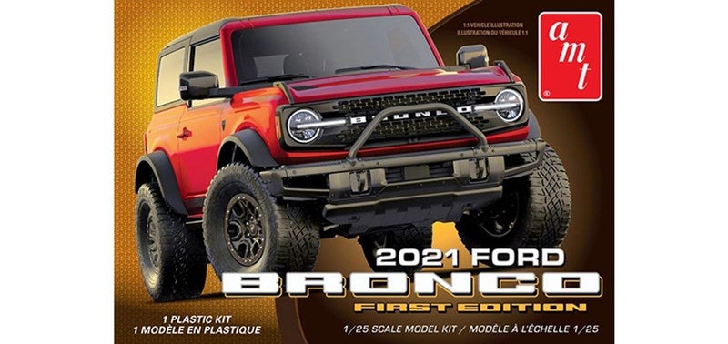 AMT 1343 1/25 21 Ford Bronco 1st Edition Carousel 1
