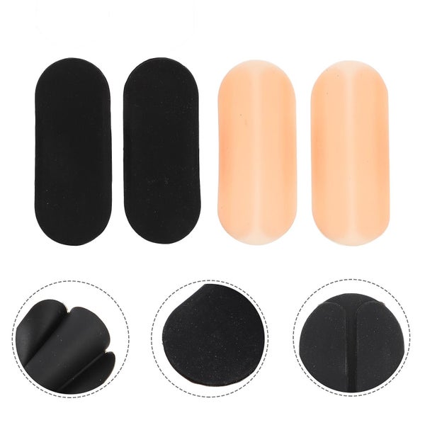 2 Pairs Womens Bralettes Bra Strap Shoulder Pads Bra Shoulder Cushion Silicone Carousel 3