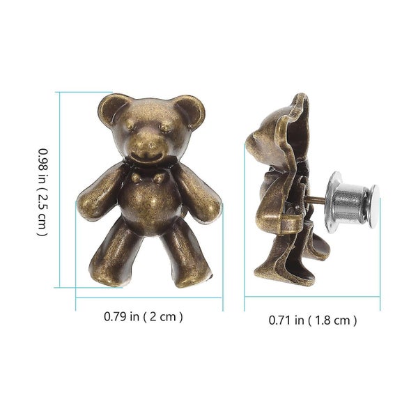 8 Pairs Pants Buttons Jeans Button Tightener Adjustable Waist Buckles Waist Tig Carousel 2