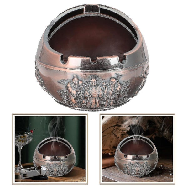 Wear resistant Ash Tray Convenient Cigarette Ashtray Desktop Table Ashtray Offi Carousel 5