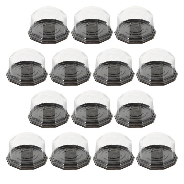 100 Pcs Boxes Cookies Packaging Cake Carrier Individual Cupcake Boxes Portable Carousel 1