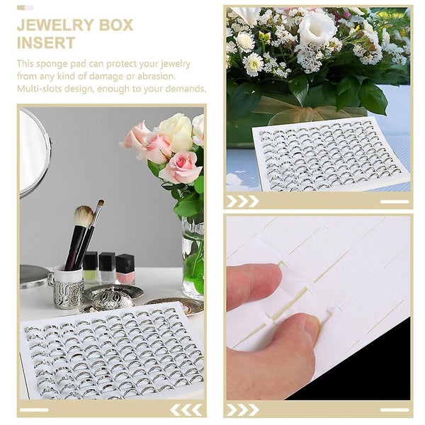 5pcs Jewelry Organizer Insert Sponge Liner Ring Holder Insert Jewelry Sponge In Carousel 3