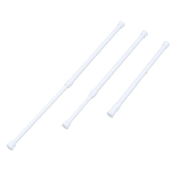 3 Pcs Drapes Spring Curtain Rods Cupboard Tension Rods Window Curtain Rods Clot Carousel 2