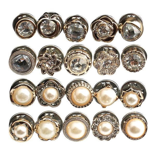 40pcs Buttons Press Snap Button Replacement Snap Button Jeans Carousel 2