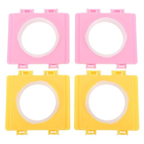 4pcs Hamster Cage Connection Board Cage Tube Connector Connection Accessories Carousel 1