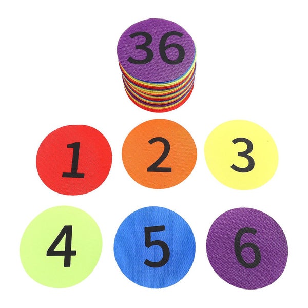 36pcs Carpet Markers Carpet Spots For Classroom Learning Toys Educational Toys Carousel 1