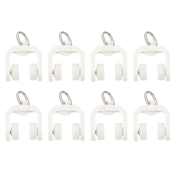 50pcs Curtain Track Pulley Flexible Curtain Mute Glider Curtain Accessories Carousel 1