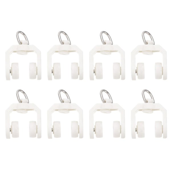 50pcs Curtain Track Pulley Flexible Curtain Mute Glider Curtain Accessories Carousel 2