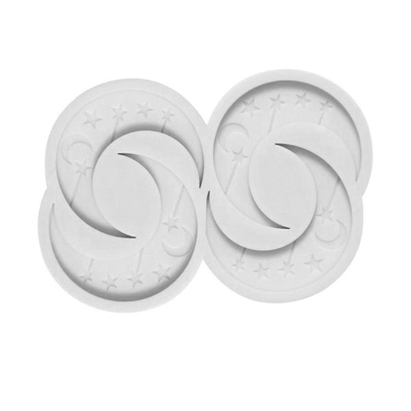 Silicone Candy Molds Moon Cookie Mold 3d Moon Candy Mould Rubber Cake Soap Moul Carousel 1