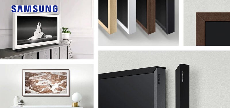 Samsung 49" The Frame Customizable Bezel - Brown Carousel 6