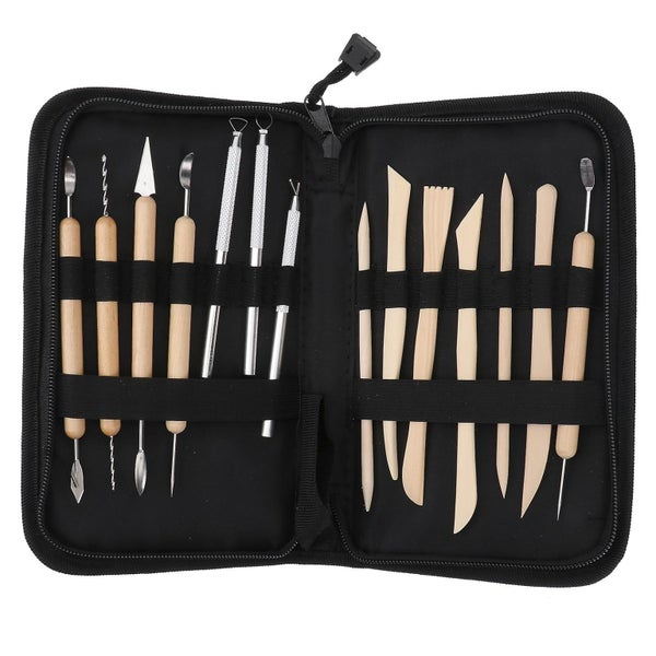 14 in 1 Wood Carving Tools Pottery Sculpting Tools Pottery Clay Sculpting Scul Carousel 1