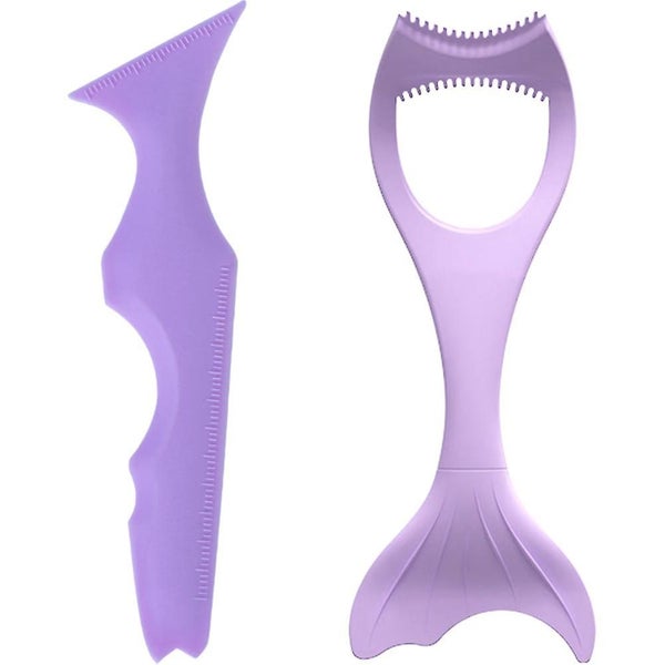 2pcs Silicone Eyeliner Stencil Eyeliner Guard Eyeshadow Applicator Guide Tools Carousel 1