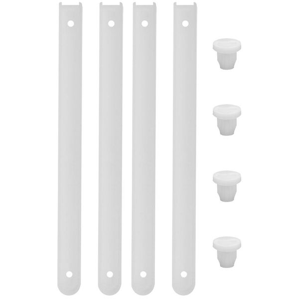 4pcs Drawer Slides Heavy Duty Cabinet Slides Cupboard Track Guides With Accesso Carousel 1