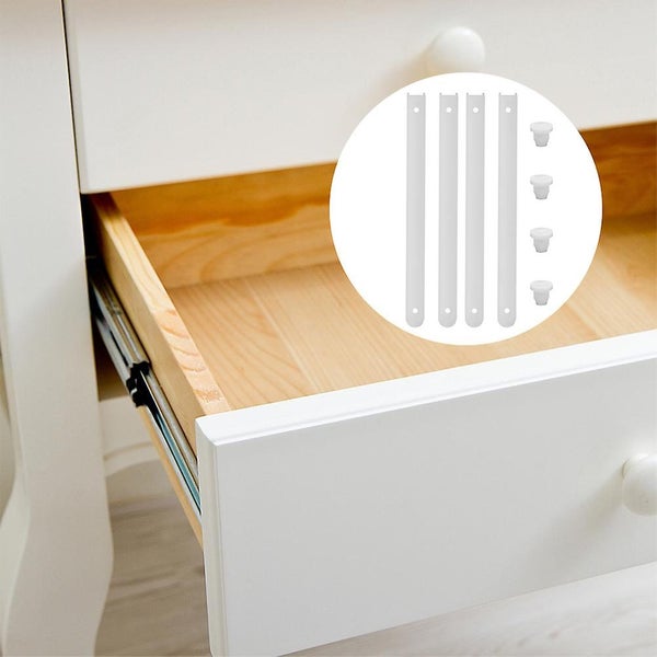 4pcs Drawer Slides Heavy Duty Cabinet Slides Cupboard Track Guides With Accesso Carousel 2
