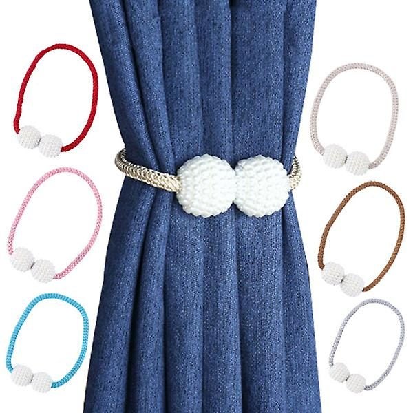2pcs Simple Magnet Curtain Buckles Magnetic Window Curtains Accessories Free in Carousel 3