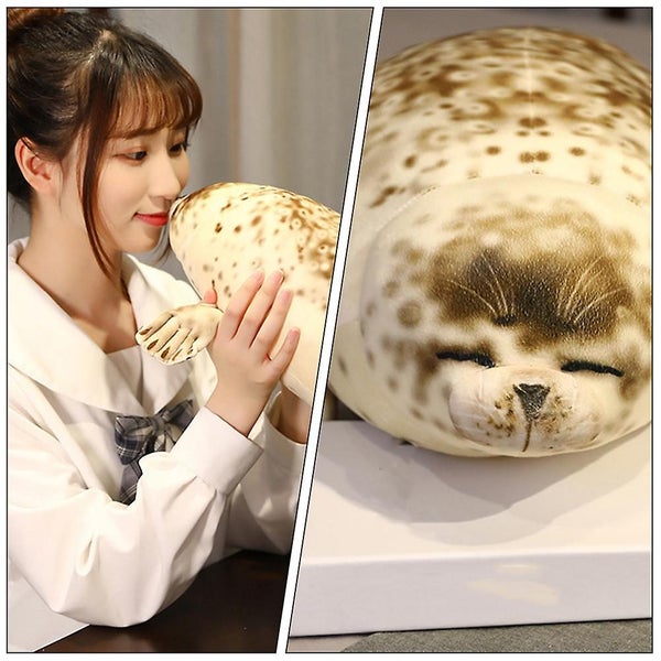 Stuffed Animal Doll Plush Sea Lion Toy Room Decor Throw Pillow Plush Sea Lion D Carousel 2