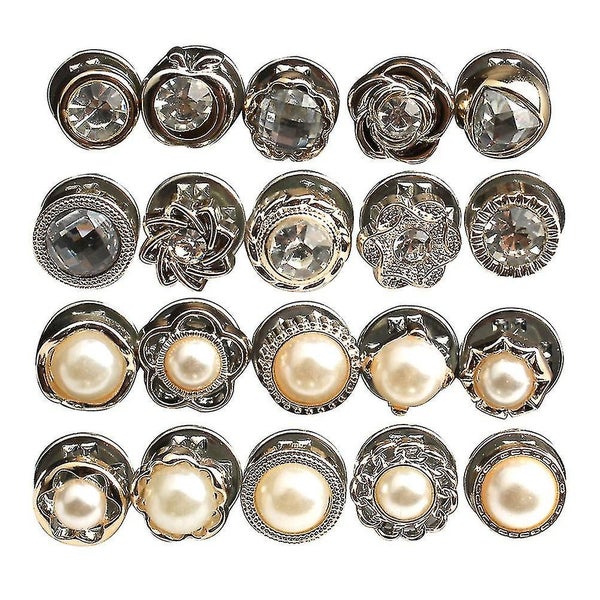 40pcs Buttons Press Snap Button Replacement Snap Button Jeans Carousel 1