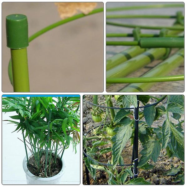 4 Pcs Flower Pots Indoor Plants Trellis Clips Climbing Plant Cage Climbing Plan Carousel 1