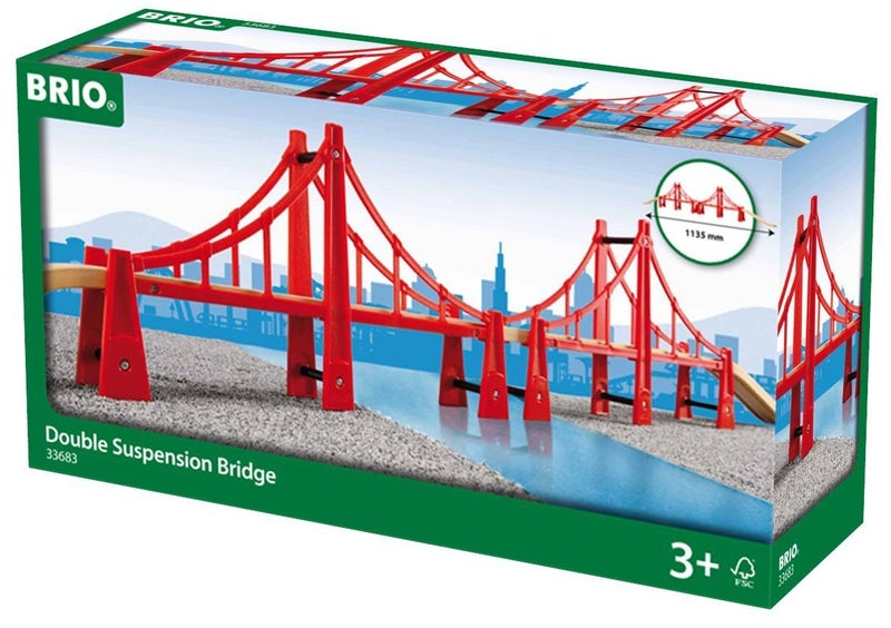 Brio: Railway - Double Suspension Bridge Carousel 4