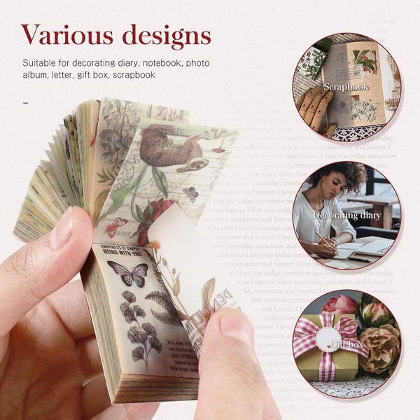 365 Sheets Of Scrapbooking Papers Vintage Papers Decorative Diy Scrapbooking Re Carousel 2