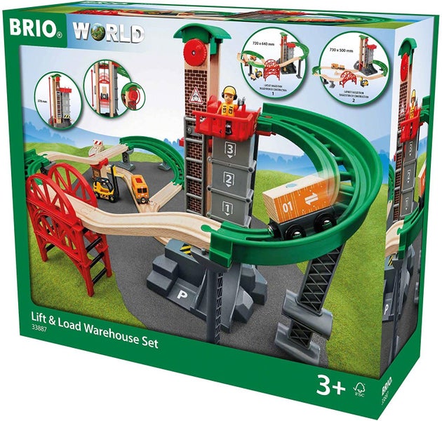 Brio: World - Lift & Load Warehouse Set Carousel 5