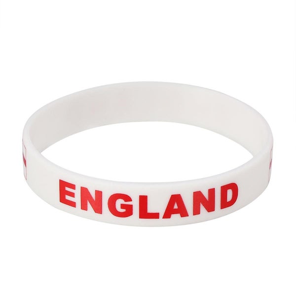 6 Pcs Country Silicone Wristband Fashion Sports Bracelet england Carousel 1