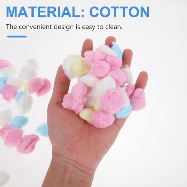 300pcs Hamsters Warm Cotton Balls Winter Pet Cotton Balls Pet Quilts Carousel 2