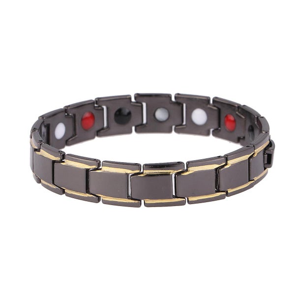 1pc Titanium Steel Magnetic Therapy Bracelet Hand Chain Hand Jewelry For Men Ma Carousel 1
