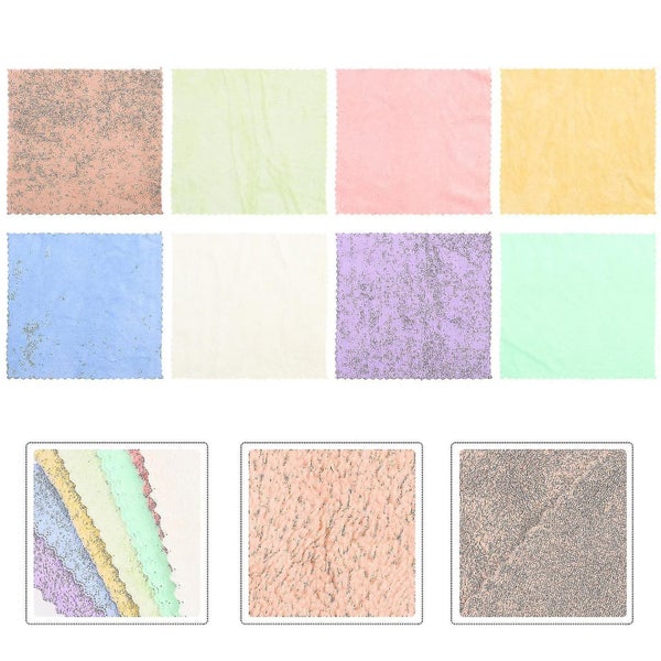 8 Pcs Bunny Cages Chinchilla Bath Towels Rabbit Pad Cover Hamster Plush Pad Hed Carousel 2