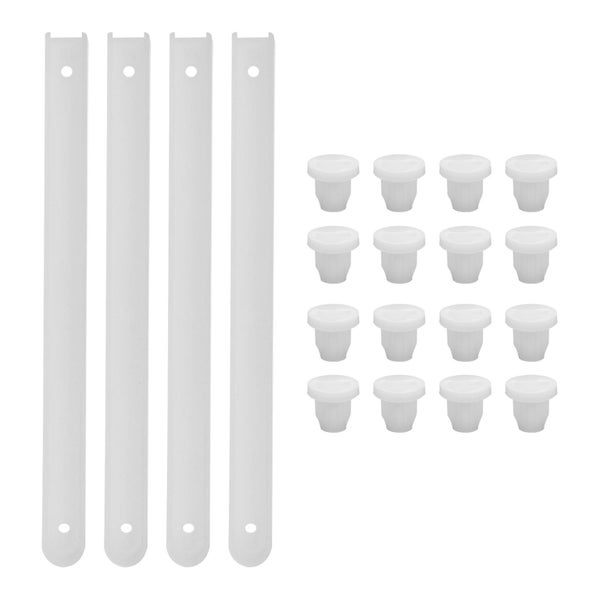 4 Sets Premium Drawer Guide Slides Simple Drawer Slides Drawer Guide Rails Carousel 1