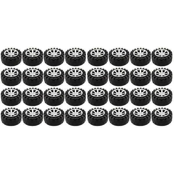 80 Pcs Toy Car Models Making Wheels Mini Car Model Wheels Toy Car Accessories Carousel 1