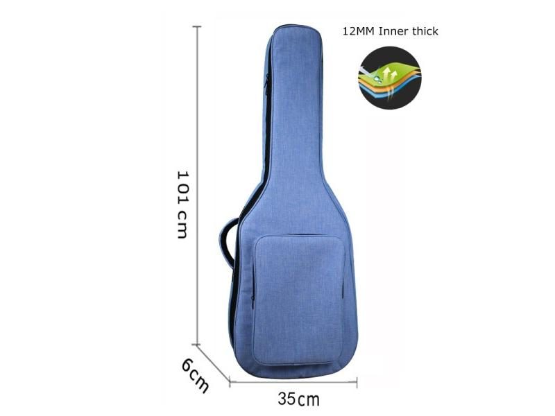 Electric Guitar Bag 900D Waterproof Oxford Fabric Electric Guitar Backpack Carousel 1