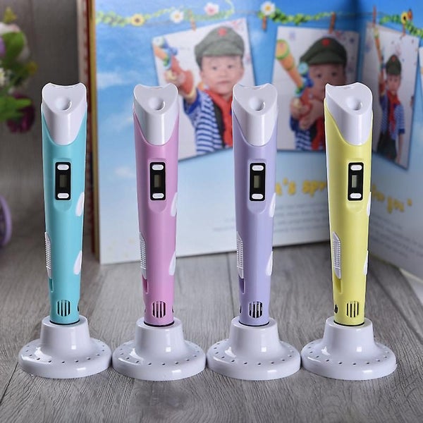 Rose Smart 3d Pen With Led Display With Usb Charging 30 Color Pla Filament R Carousel 5