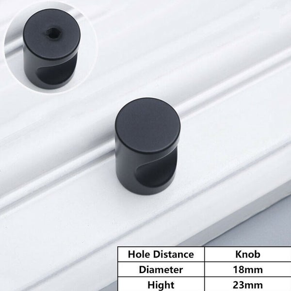 Single Hole Wardrobe Drawer Cabinet Knob Carousel 1