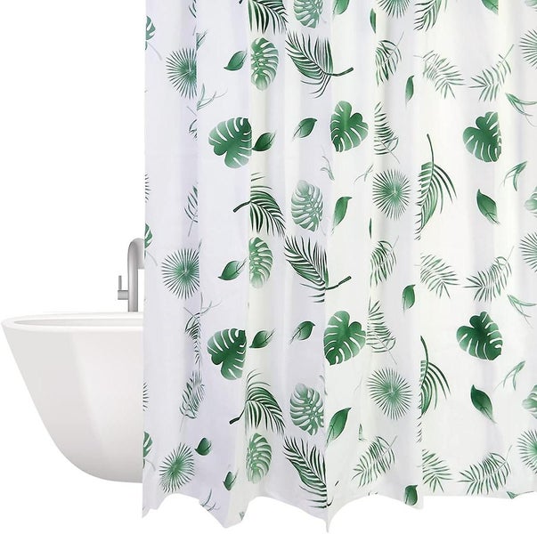 120x180cm Waterproof Mildew Proof Shower Curtain Washable Antibacterial With S Carousel 1