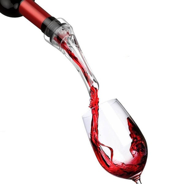 2pcs/Pack Magic Wine Decanter Red Wine Aerating Pourer Spout Quick Carousel 2