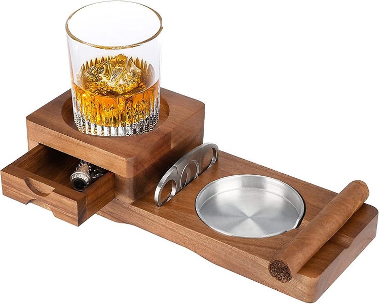 Cigar Ashtrays ashtrays Only Whiskey Coasters And Wooden Ashtrays With Ciga Carousel 1