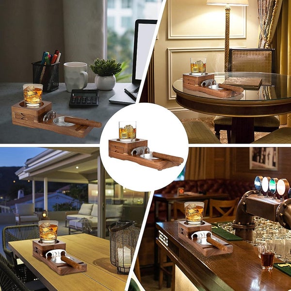 Cigar Ashtrays ashtrays Only Whiskey Coasters And Wooden Ashtrays With Ciga Carousel 5