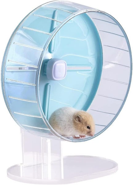 Windmill Quiet Candy Color Running Wheel With Height Adjustable Base And Cage Carousel 1