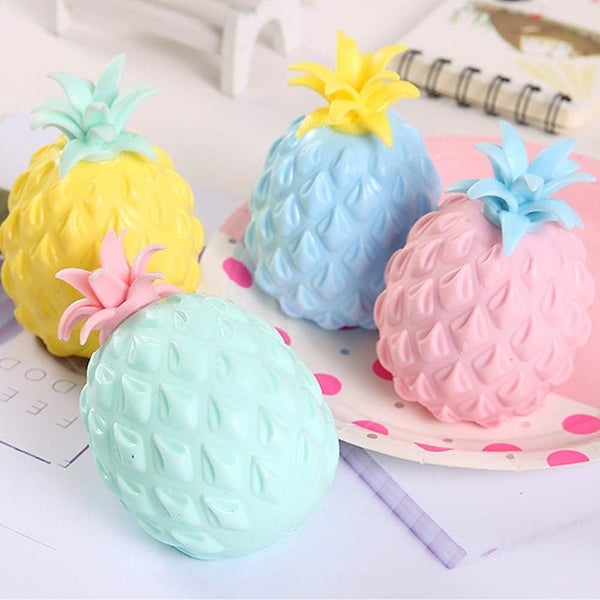 Green Pineapple Anti-squeeze Toy Sensory Toy Irritable Toy Mesh Stress Ball De Carousel 4
