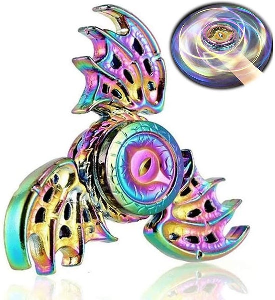 Cool Fidget Hand Spinners Dragon Wing Finger Spinner Metal Focus Stainless Ste Carousel 5