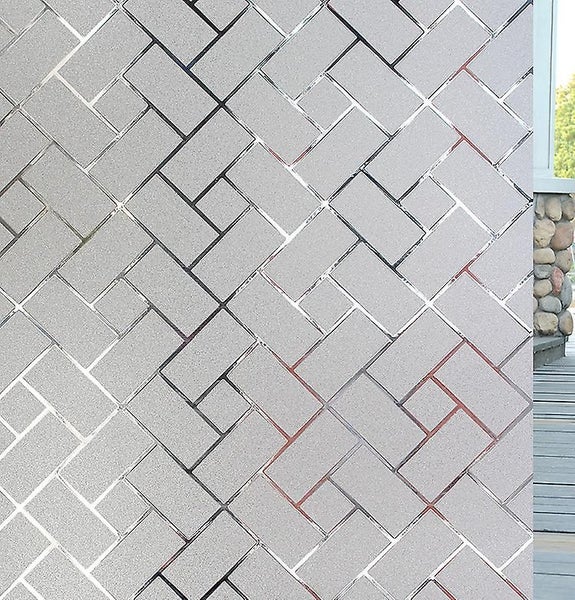 Privacy Static Window Film Frosted Anti-uv Non-adhesive Opaque Decorative Self Carousel 1